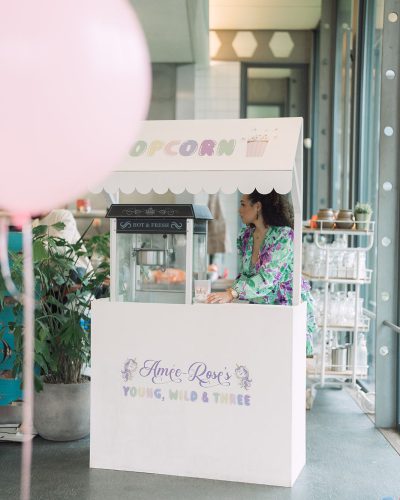 Popcorn en Suikerspinmachine